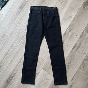 Levi’s 511 Black Straight Leg Jeans Size 26 x 30